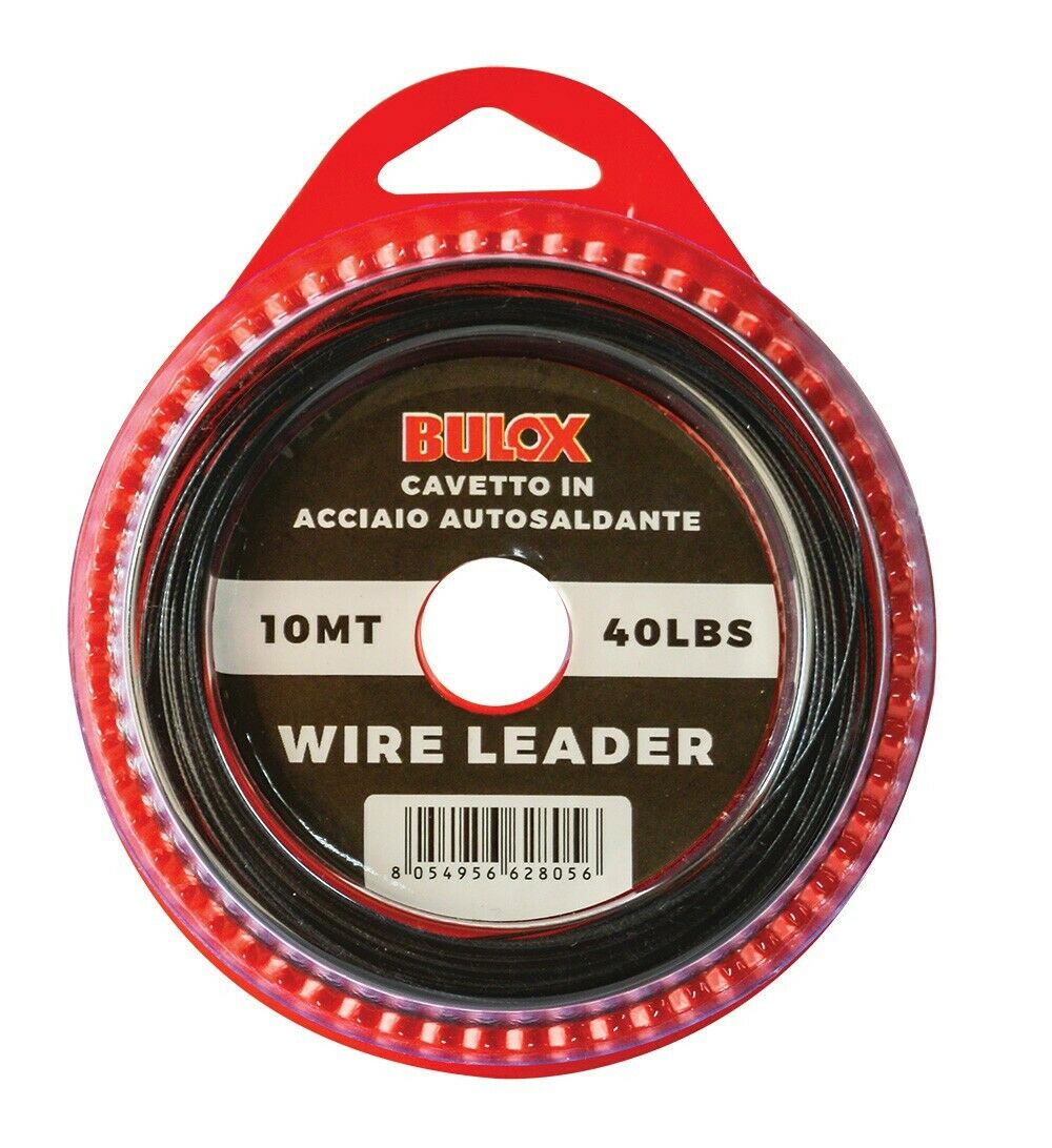 COATED WIRE LEADER 10mt 15 lbs Cavetto in acciaio 